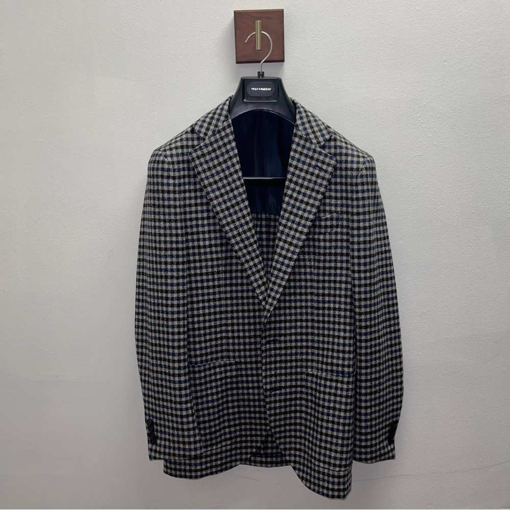 Spier&Mackay 36R Slim Gun Check SportCoat